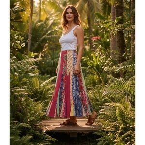 Keita Maruyama Patchwork Skirt